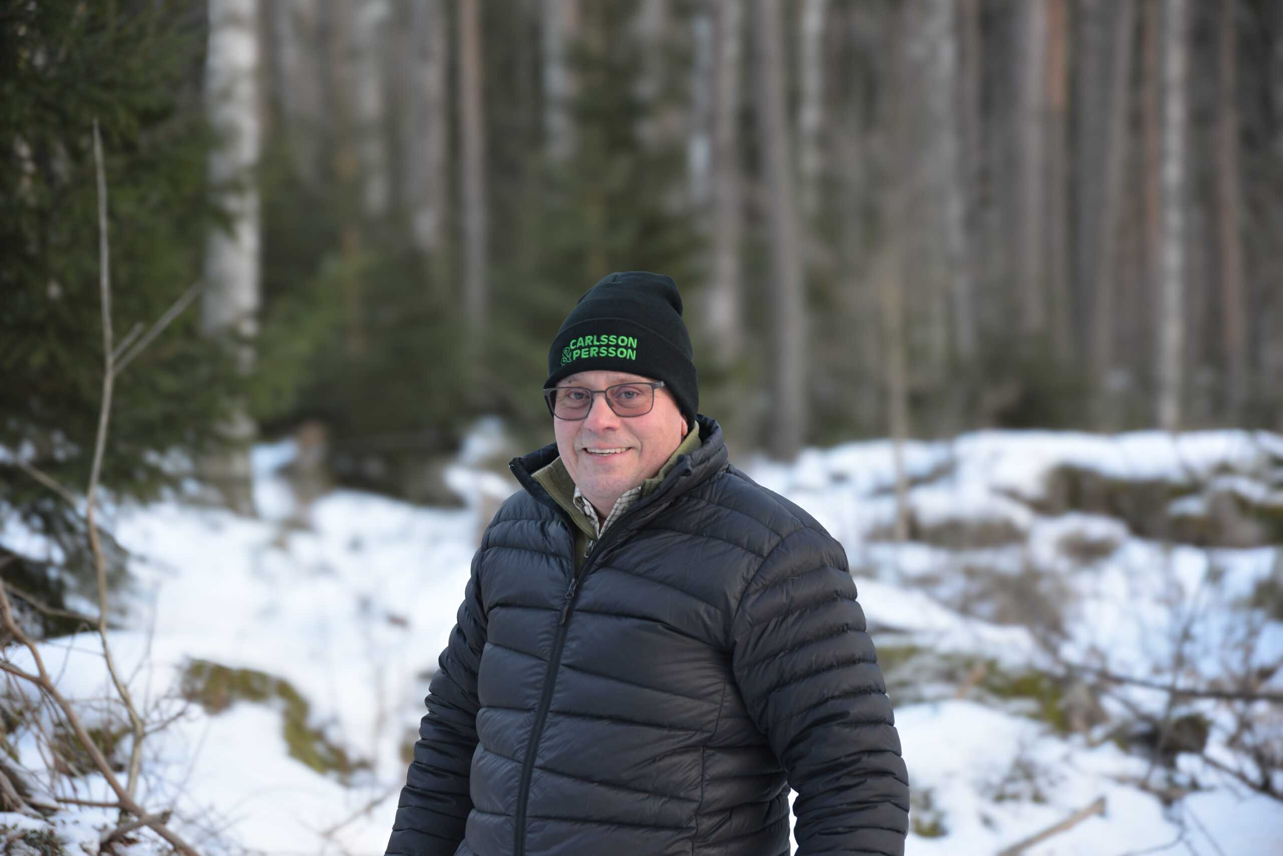 Virkesköpare Johan Stjernberg