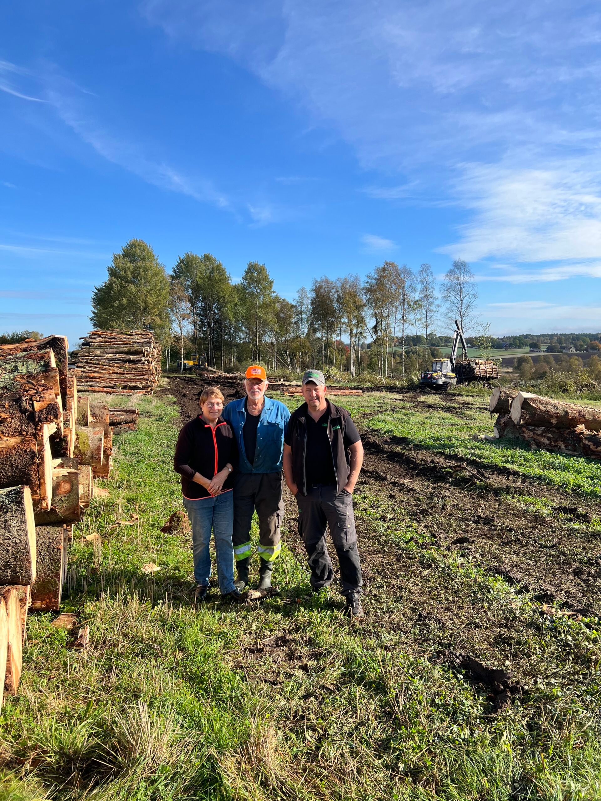 Ny generation skog hos Inger & Lennart