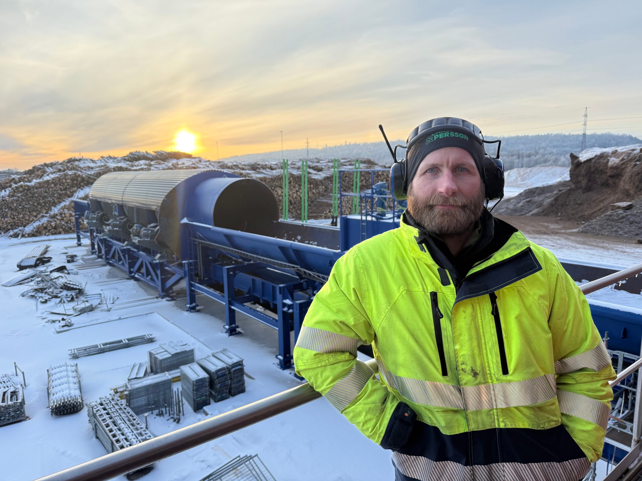 Produktionschef, Andreas Löfnertz!